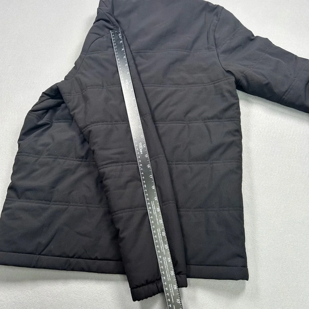 TravisMathew Mens Black Palisades‎ Quilted Puffer Jacket Full Zip Style Size M